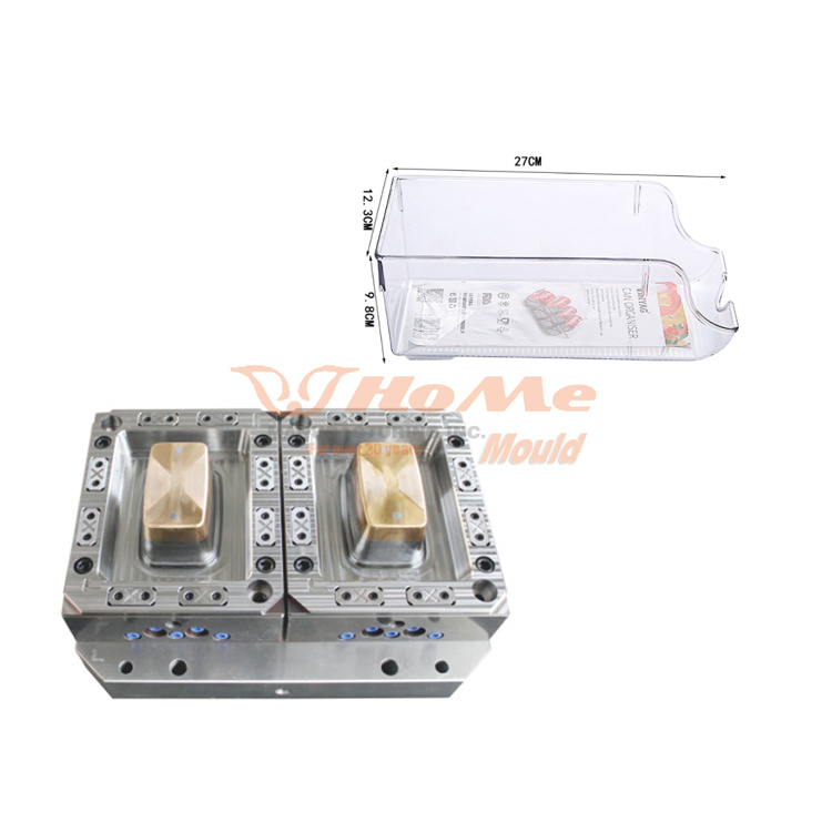 Vstrekovacia forma PET Transparent Storagebox